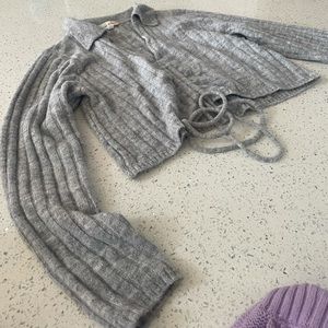Soft adjustable sweater top